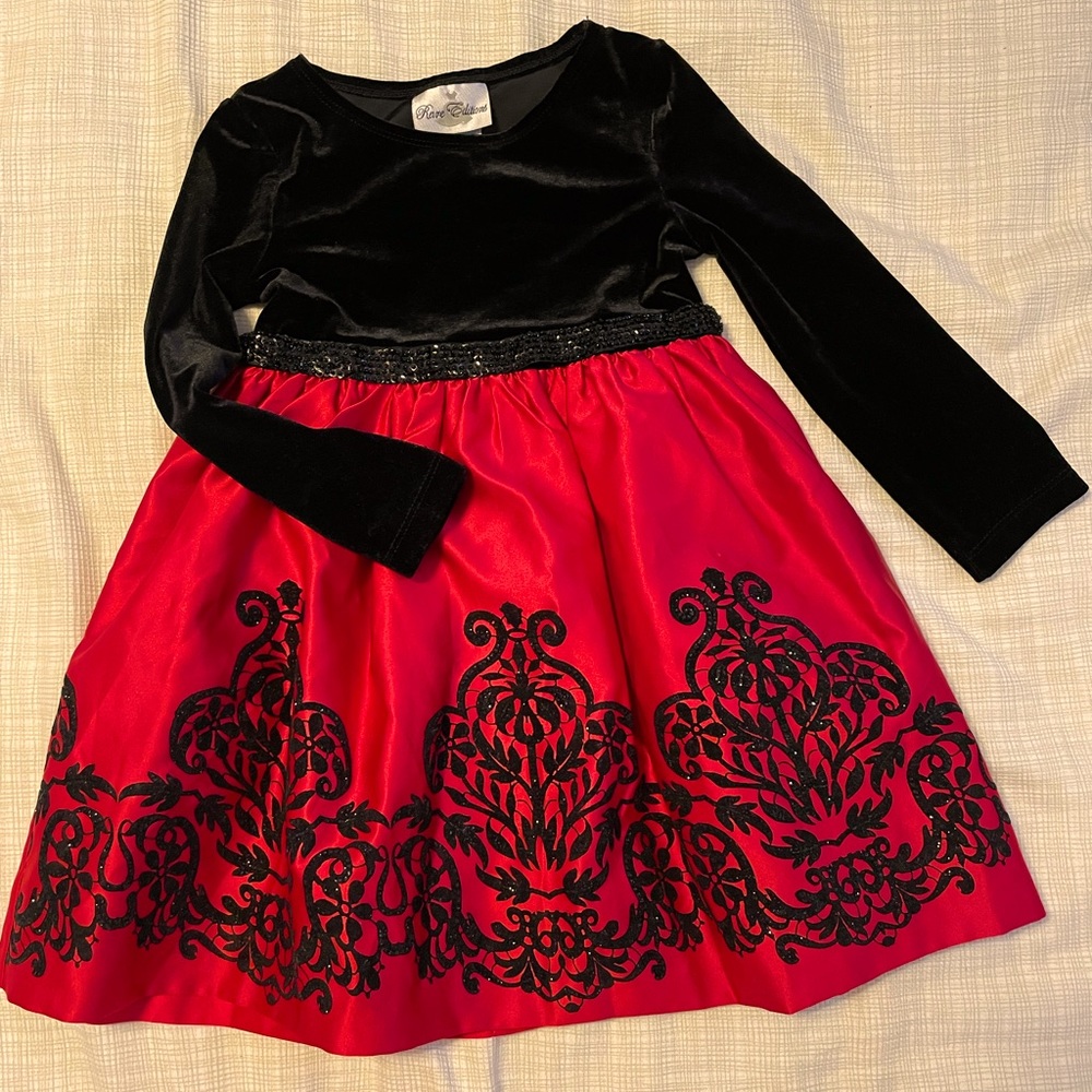 Holiday Dress- girls size 4T